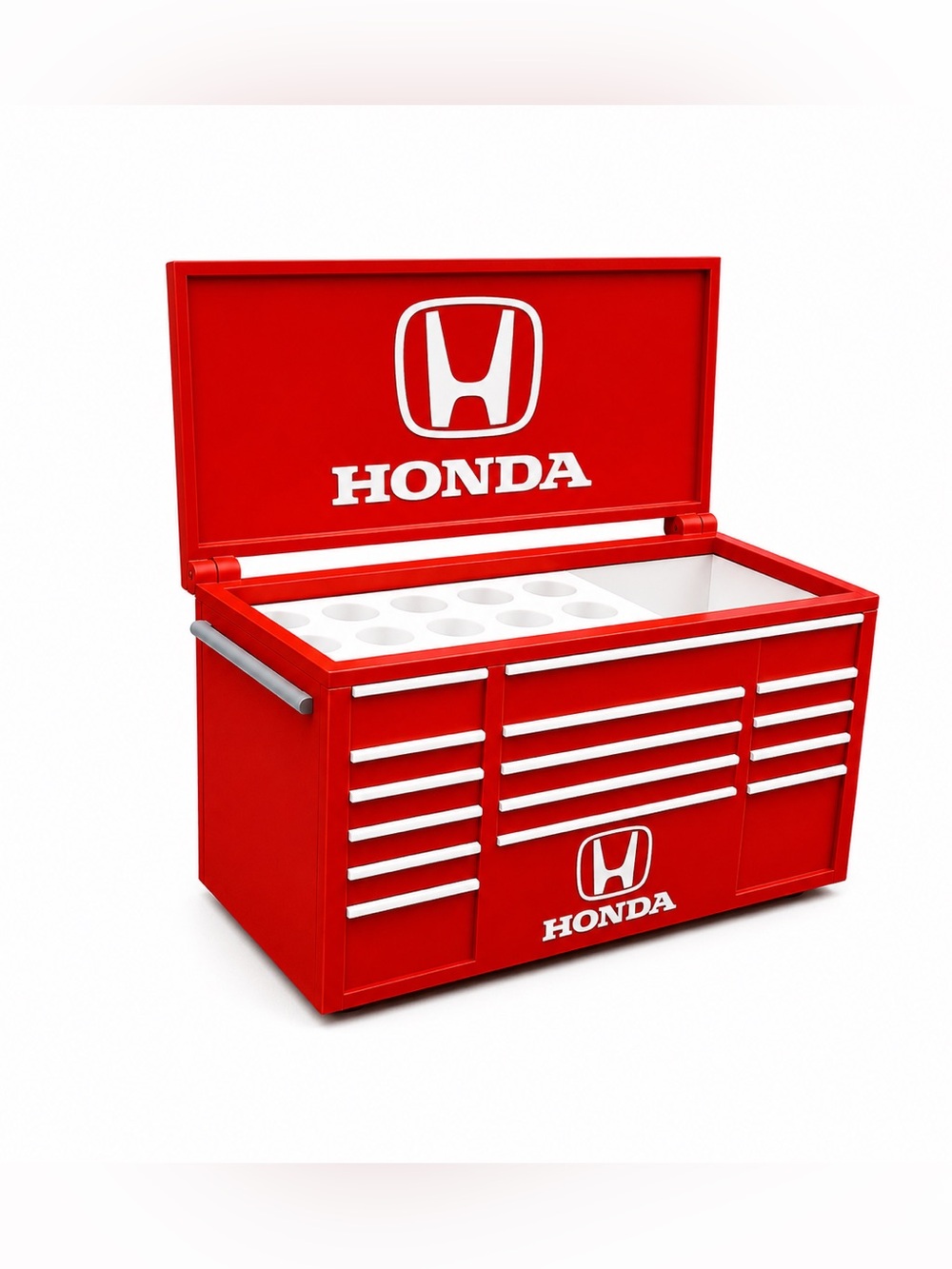 Honda Mini Toolbox Pen And Trinket Holder Desk Top Organizer